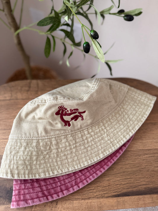 Olive n Grey Bucket Hat