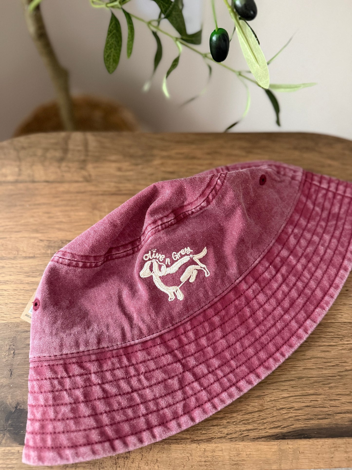 Olive n Grey Bucket Hat