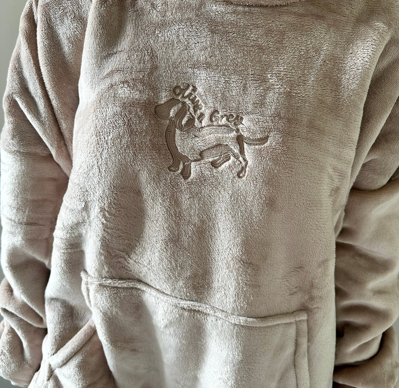 Olive n Grey Snuggly