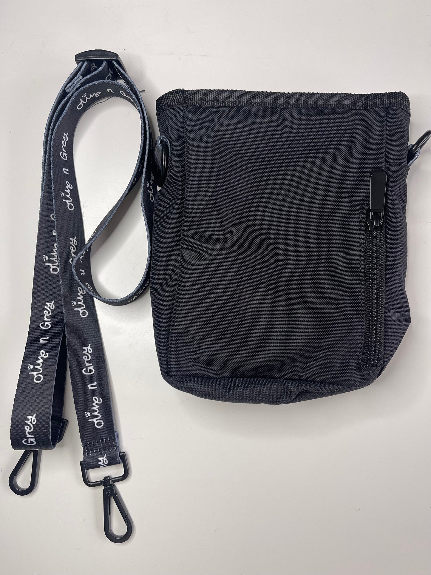Olive n Grey Dog Walking Bag - Black