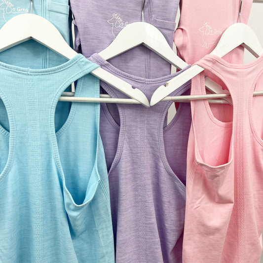 Olive n Grey Seamless Pastel Vest