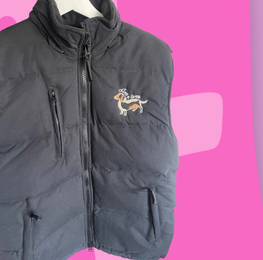 Olive n Grey Essentials Gilet