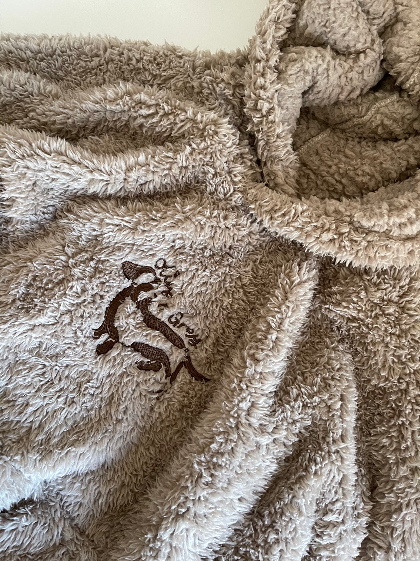 Olive n Grey Teddy Snuggly