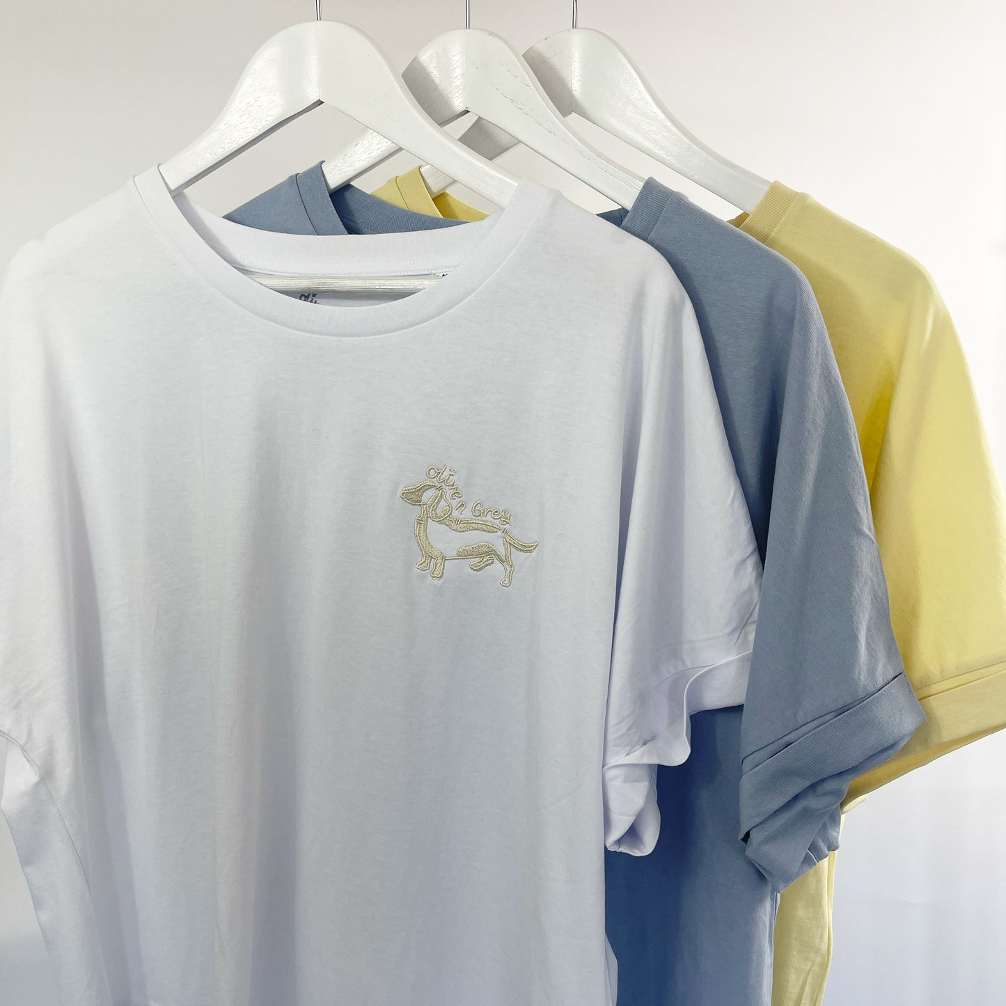 Embroidered Womens Oversized Boxy Tees