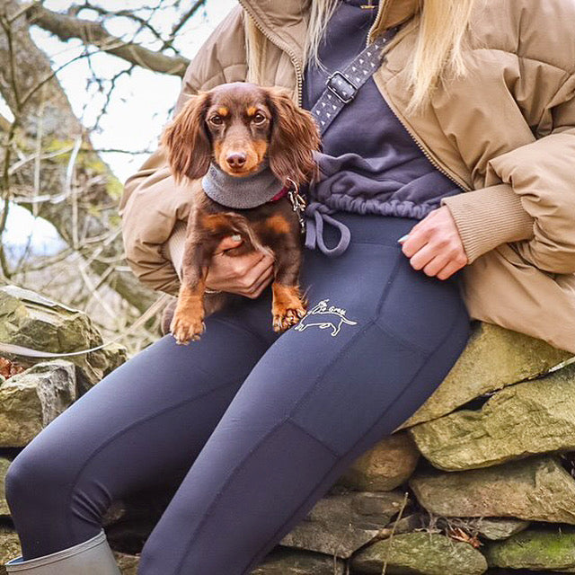 Olive n Grey Performance Leggings