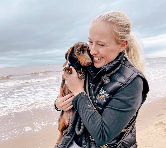 Olive n Grey Embroidered Gilet