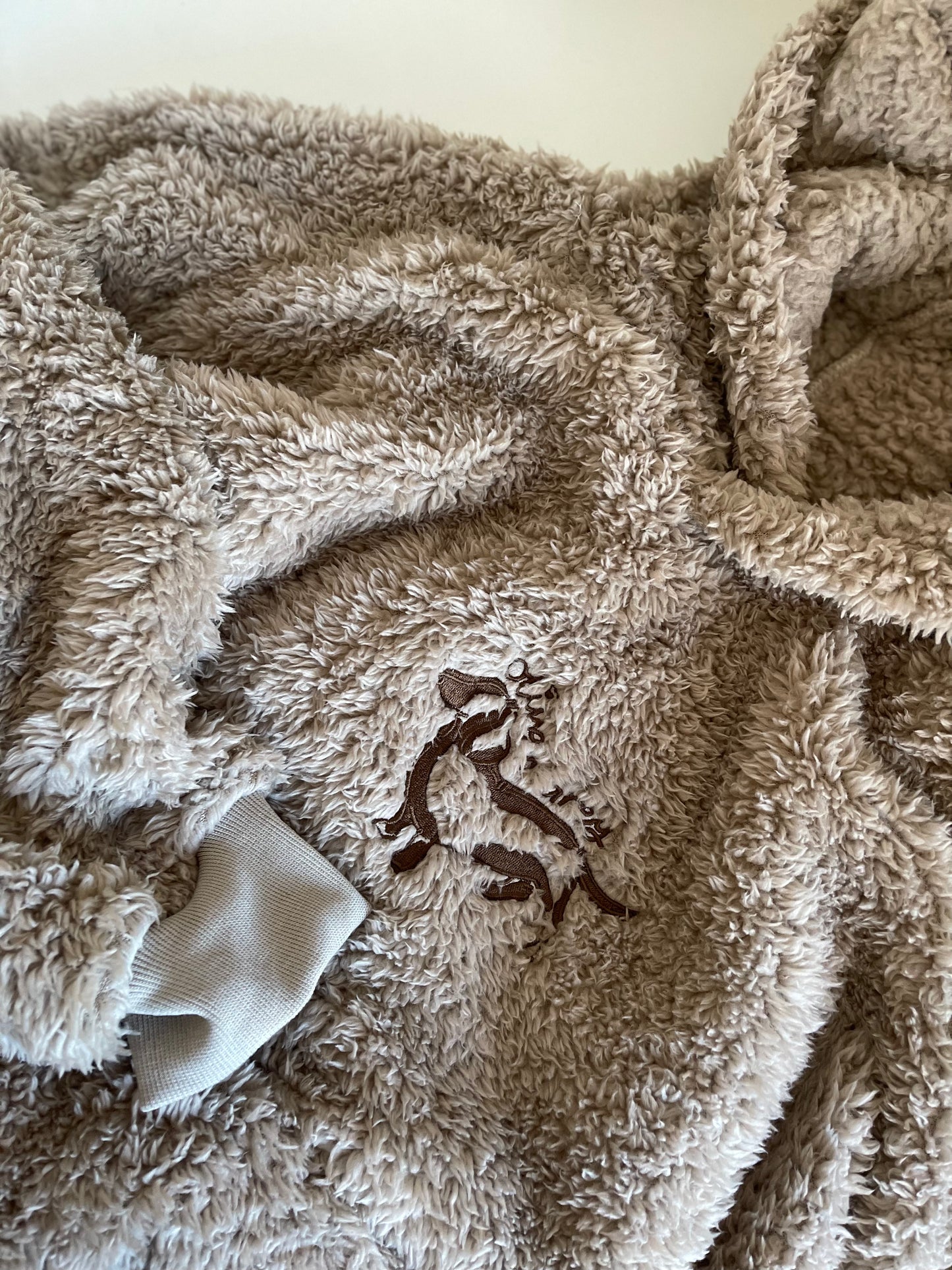 Olive n Grey Teddy Snuggly