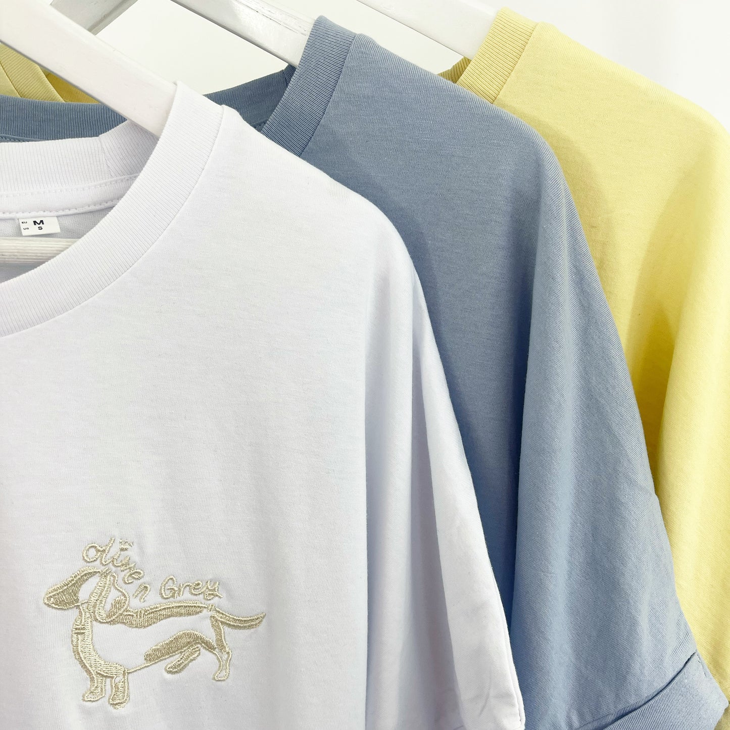 Embroidered Womens Oversized Boxy Tees