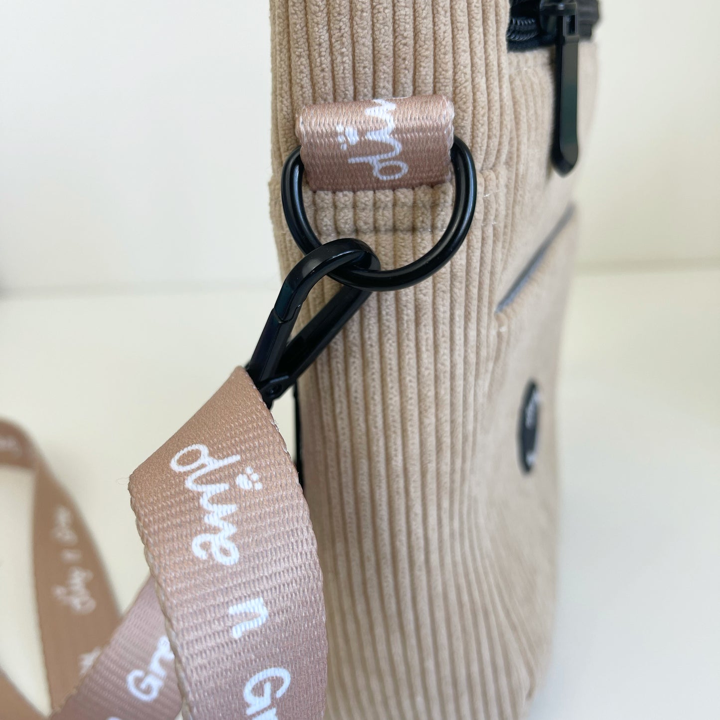 Olive n Grey Dog Walking Bag
