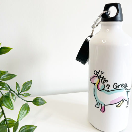 Olive n Grey Water Bottle 600ml