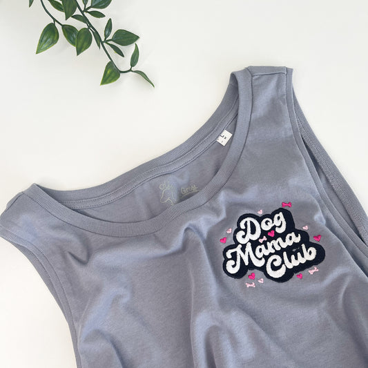 Embroidered Dog Mama Club Vest