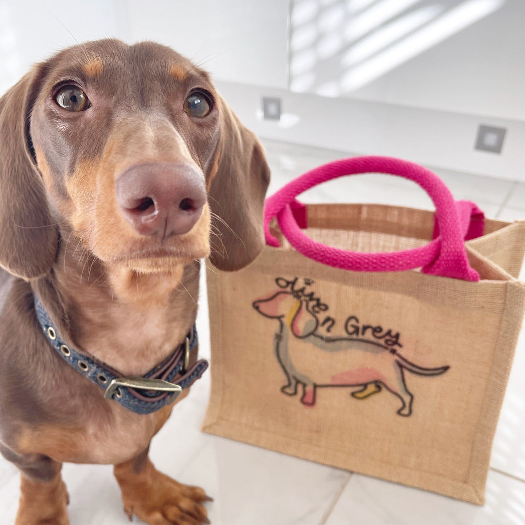 Mini Jute Gift Bag